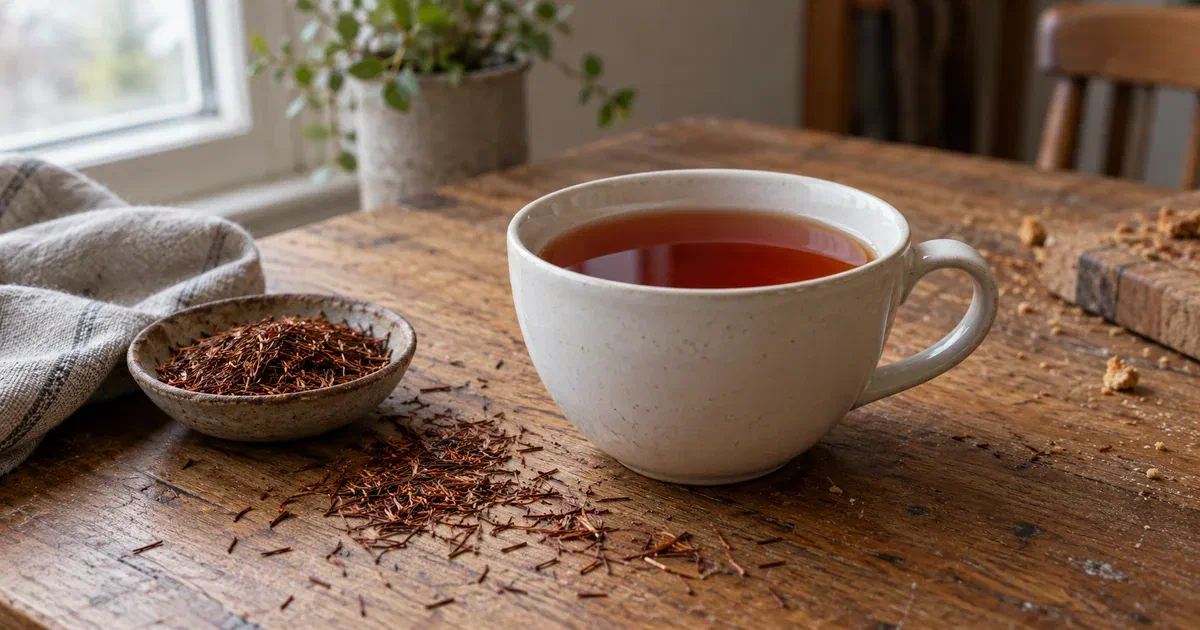 Le rooibos, thé rouge sans théine