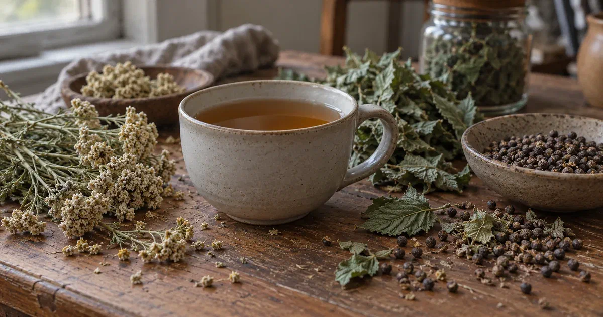 Tisane pour le confort féminin