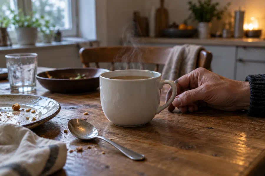Quand boire sa tisane digestive