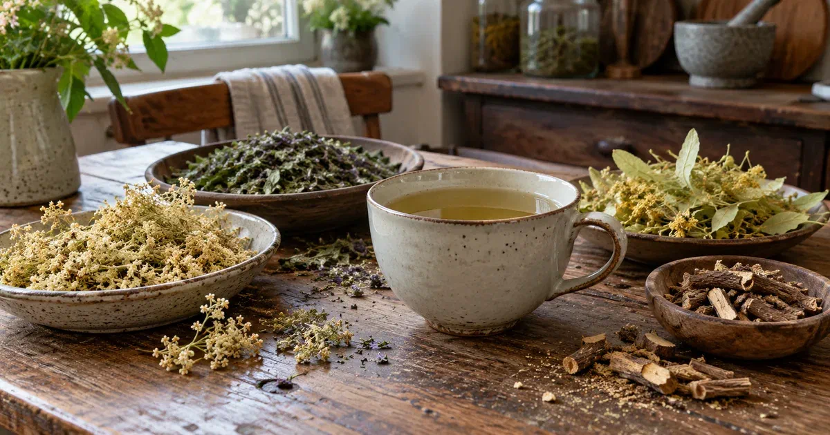 Tisane contre la grippe