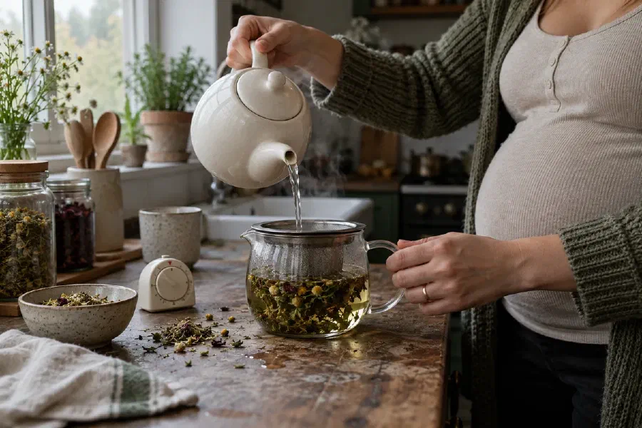 Préparation : une décoction douce