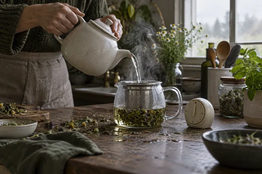 Préparation : infusion