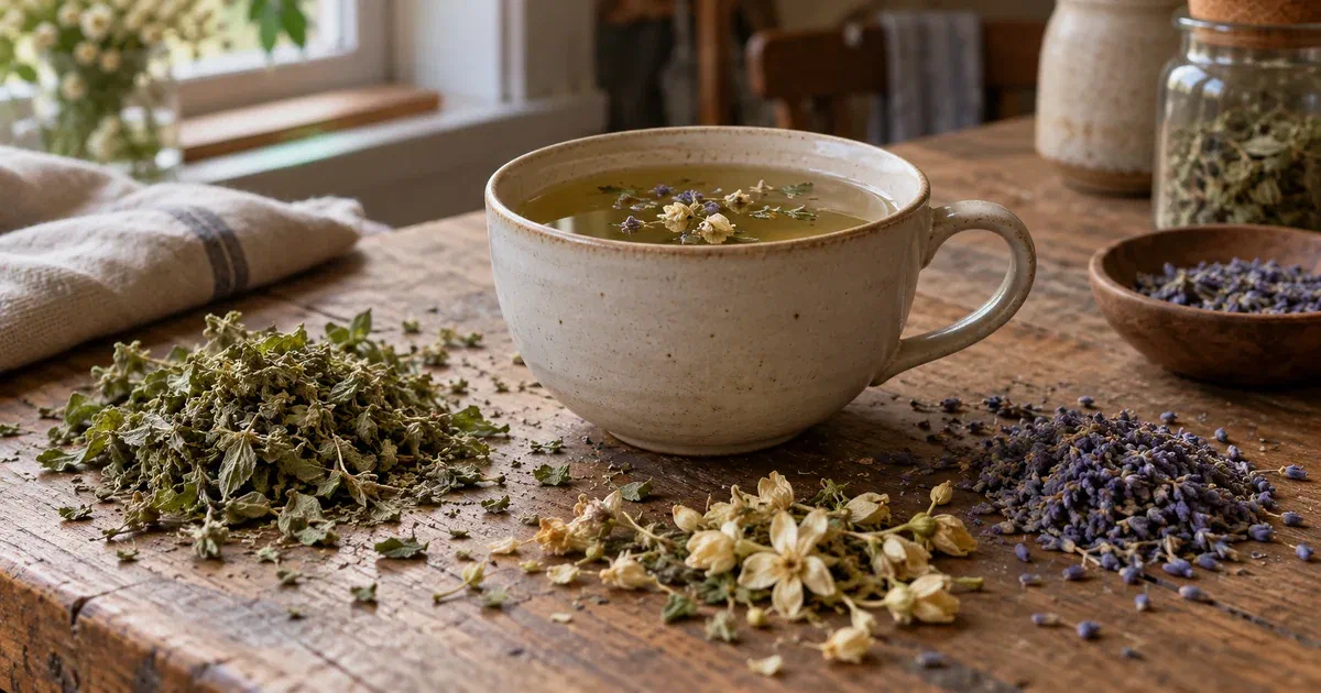 Tisane contre le stress et l'anxiété