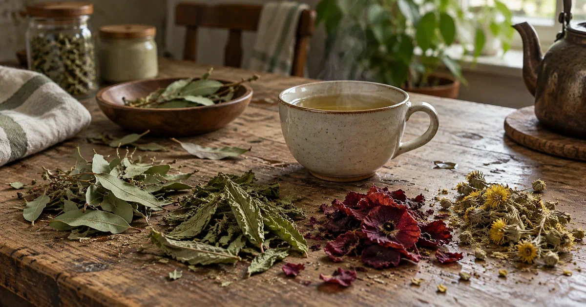 Tisane contre la toux nocturne