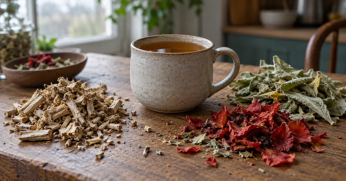 Tisane contre la toux sèche