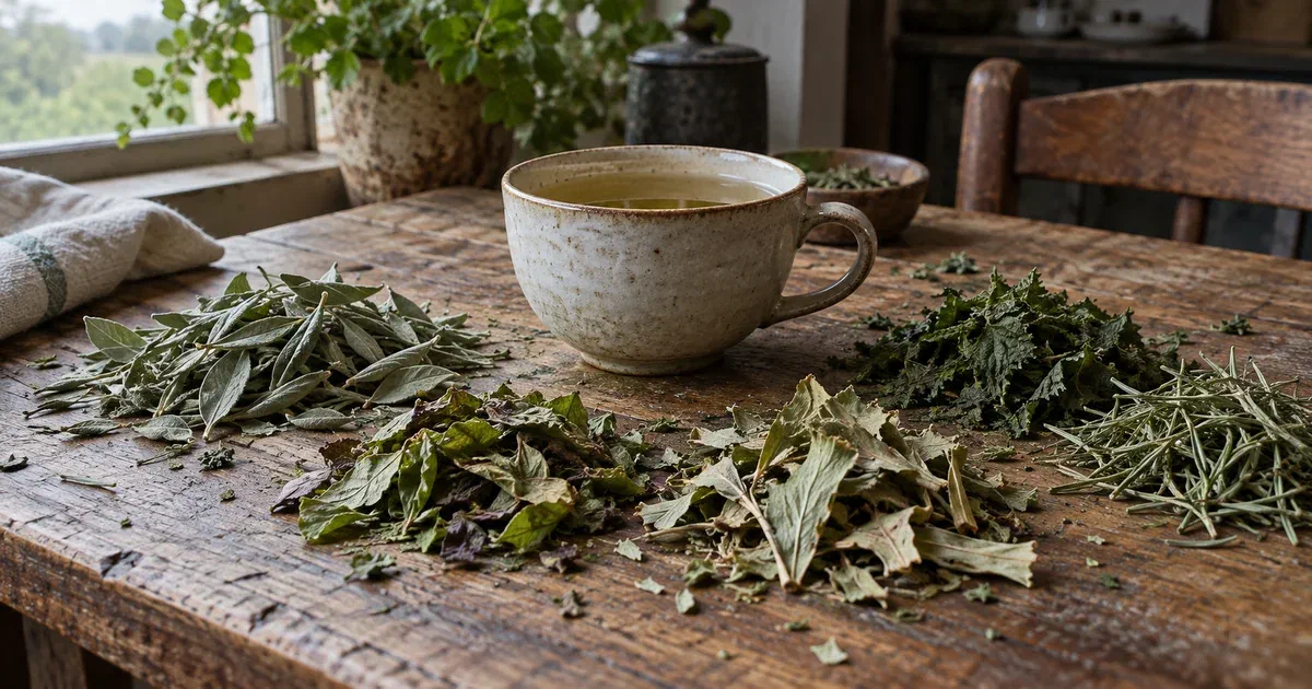 Tisane pour réguler le transit