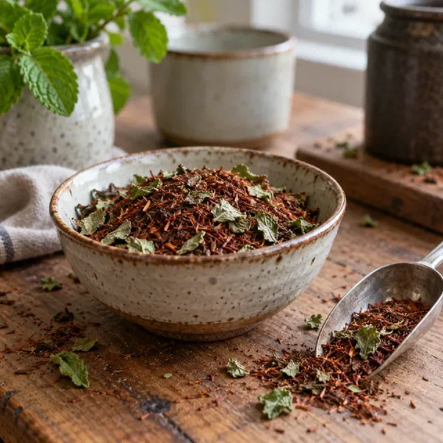 Rooibos rouge menthe