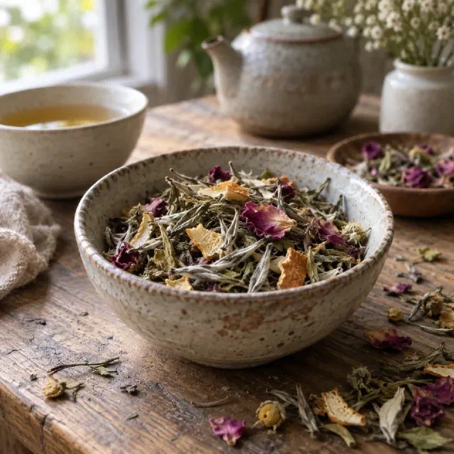 Thé blanc parfumé