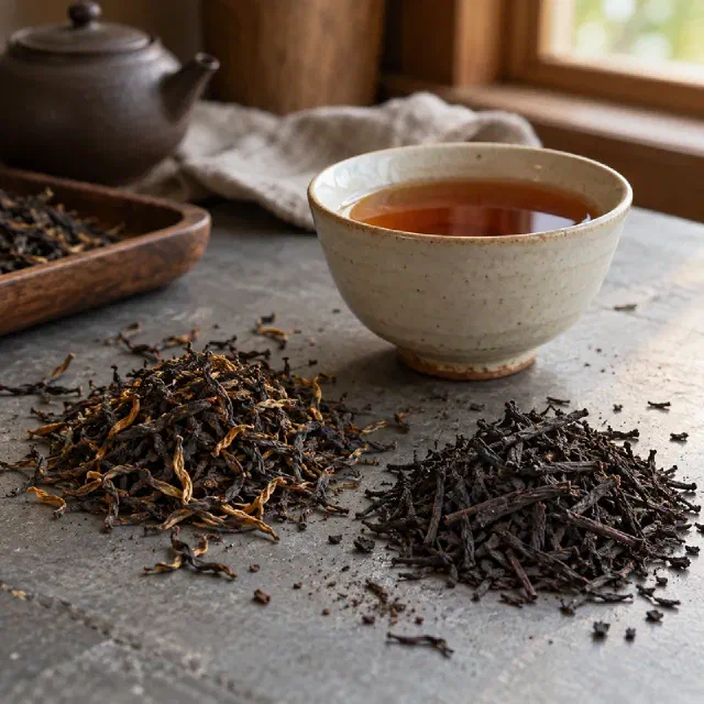 Yunnan noir et Lapsang Souchong (Chine)